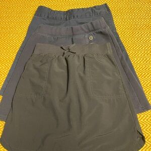 Lot of 3 Navy Blue Uniform Skirts